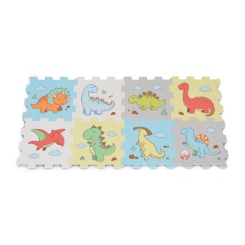 8pcs HTF Puzzle Mat - Dinosaur - 3401