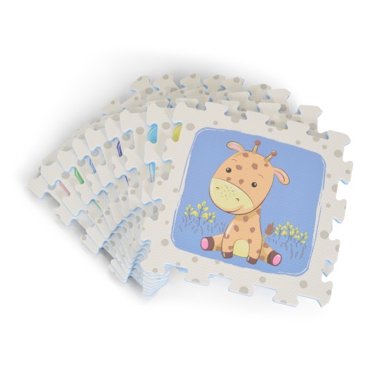 9pcs HTF Puzzle Mat - Safari Educational - 3025