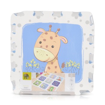 9pcs HTF Puzzle Mat - Safari Educational - 3025