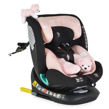Car seat Serengeti Isize gently pink 40-150cm