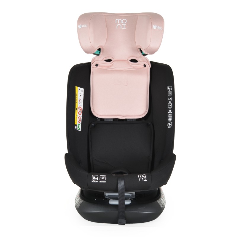 Car seat Serengeti Isize gently pink 40-150cm