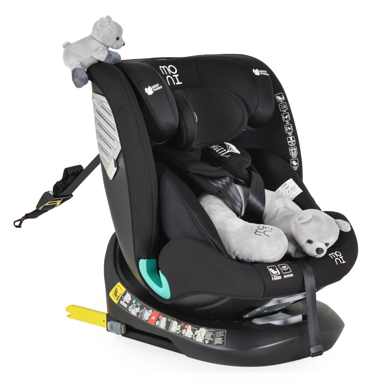 Car seat Serengeti Isize black 40-150cm