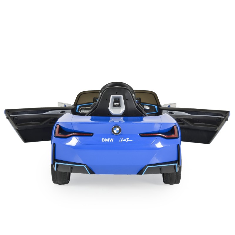 BO car BMW i4 blue