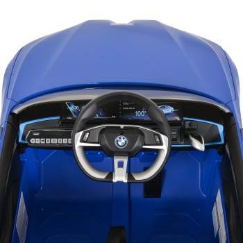 BO car BMW i4 blue