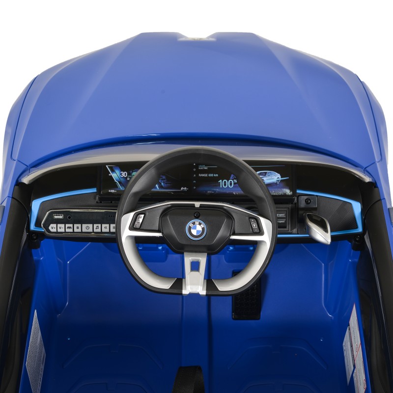 BO car BMW i4 blue