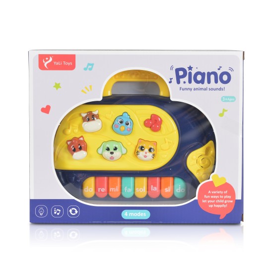 Piano with animals 794 blue Piano with animals 794 blue