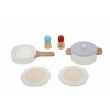 Wooden Play kitchen 7253 15 pcs