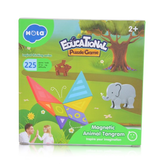 Magnetic Animal Tangram E7982 Magnetic Animal Tangram E7982