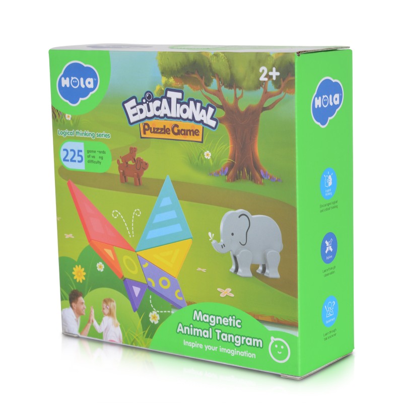 Magnetic Animal Tangram E7982