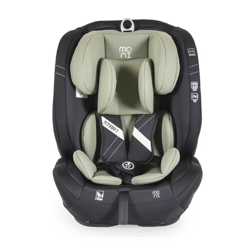 Car seat START green 76-150cm