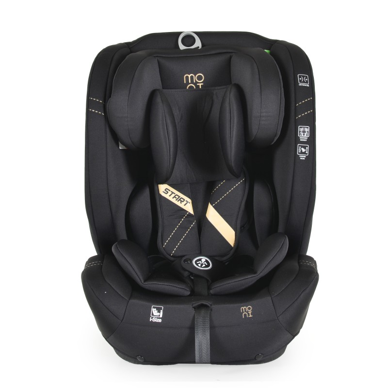 Car seat START black 76-150cm