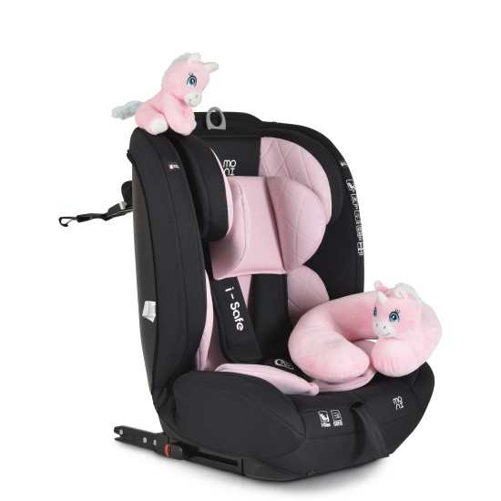 Car seat Isafe pink 76-150cm Car seat Isafe pink 76-150cm