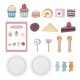 Tooky Toy Dessert Stand TJ273 Tooky Toy Dessert Stand TJ273