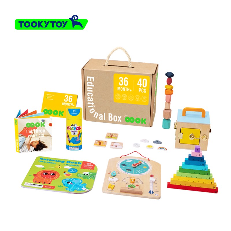 Tooky Toy Montessori Educational Box 36m+ TK755