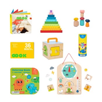 Tooky Toy Montessori Educational Box 36m+ TK755