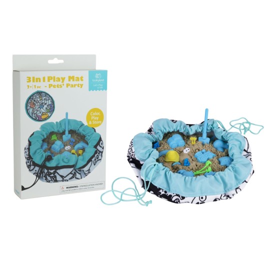 3 In 1 Play Mat - Pet`s Party - LT189 3 In 1 Play Mat - Pet`s Party - LT189