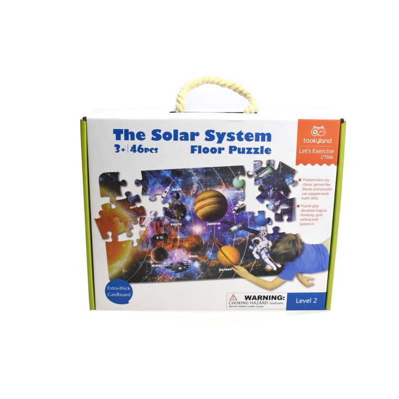The Solar SystemFloor Puzzle - LT006