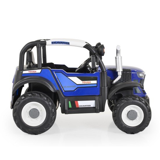 BO tractor Harvest blue