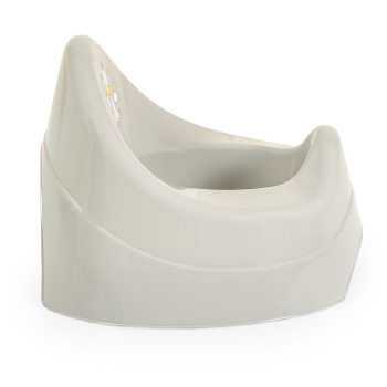 Baby potty Zebra pastel grey