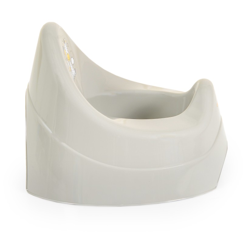 Baby potty Zebra pastel grey