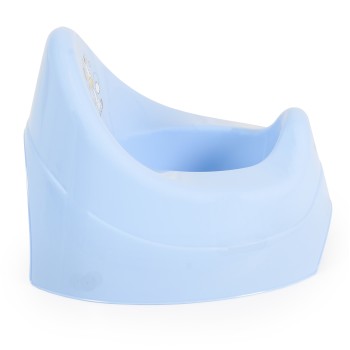 Baby potty Zebra pastel blue