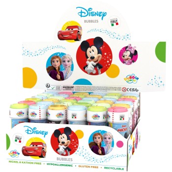 DISNEY MULTI PROPERTY BUBBLES,Dulcop, 36 pcs/box