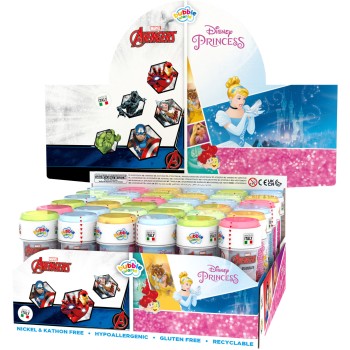 PRINCESS/AVENGERS BUBBLES 36 pcs/box