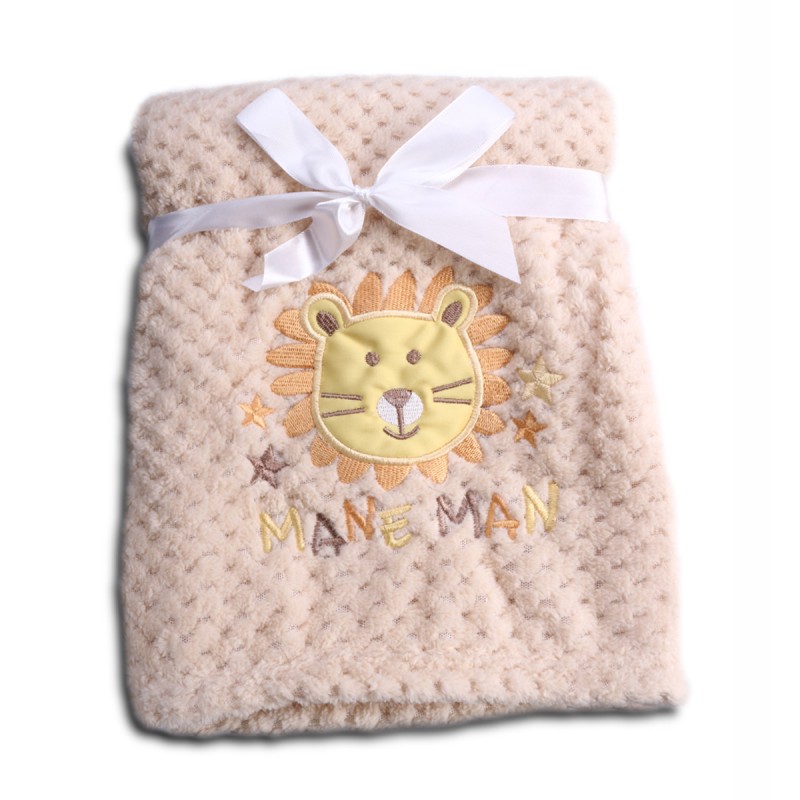 Baby blanket Freya beige