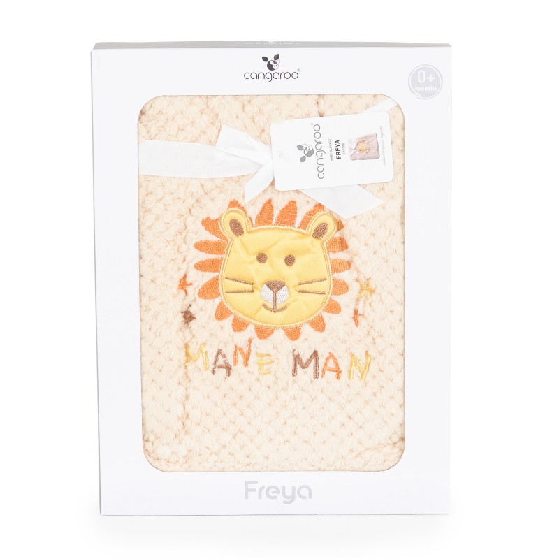 Baby blanket Freya beige