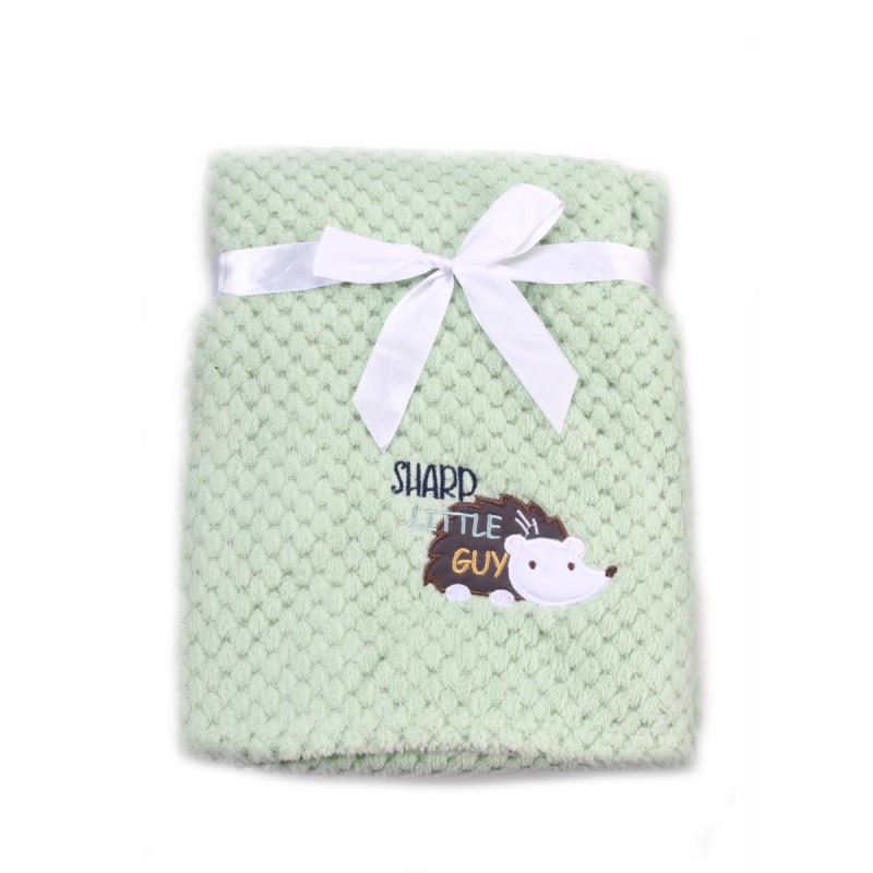 Baby blanket Freya green