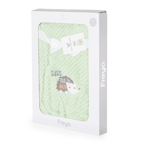 Baby blanket Freya green Baby blanket Freya green