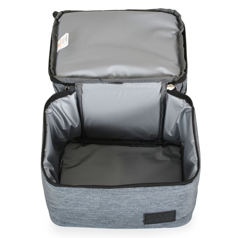 Lunch bag Aurora grey