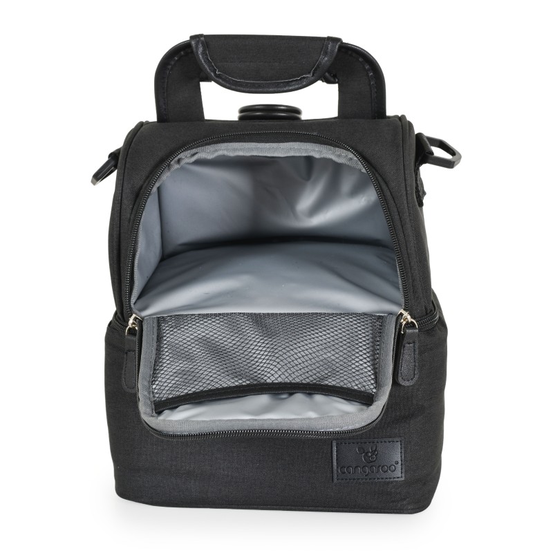 Lunch bag Aurora black