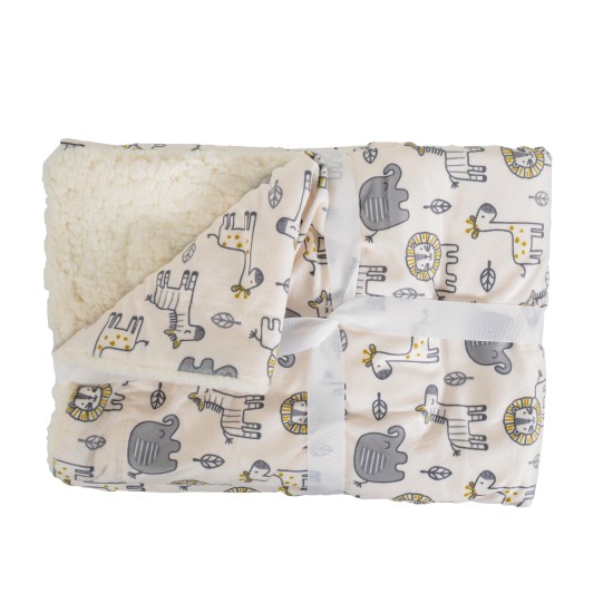 Baby blanket Shaggy beige