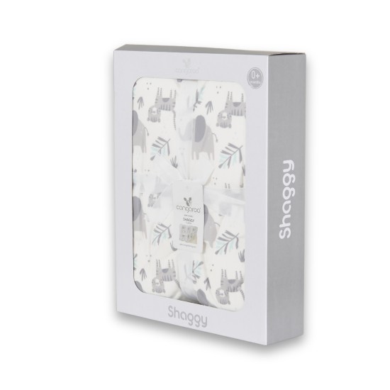 Baby blanket Shaggy grey