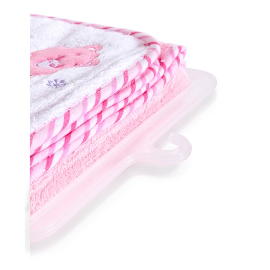 Hooded Towel “Manny“ 76x76cm pink