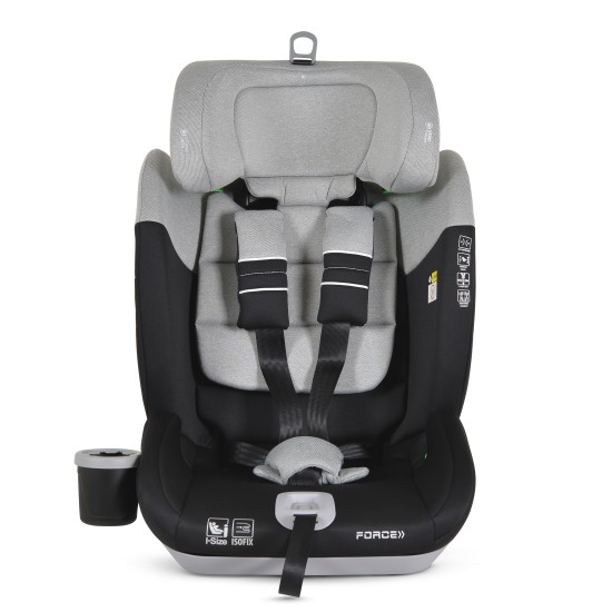 Παιδικό Κάθισμα Αυτοκινήτου - Cangaroo - Force grey 76-150cm Παιδικό Κάθισμα Αυτοκινήτου - Cangaroo - Force grey 76-150cm