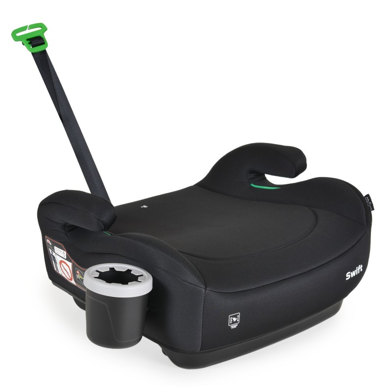 Baby car seat Swift black 125-150cm