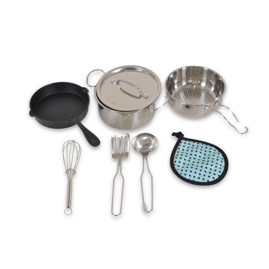 Stainless kitchen set 8pcs Lux G9 Stainless kitchen set 8pcs Lux G9