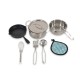 Stainless kitchen set 8pcs Lux G9 Stainless kitchen set 8pcs Lux G9