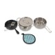 Stainless kitchen set 8pcs Lux G9 Stainless kitchen set 8pcs Lux G9