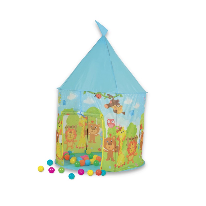 Yurt tent + 25 ocean balls 995-5001I