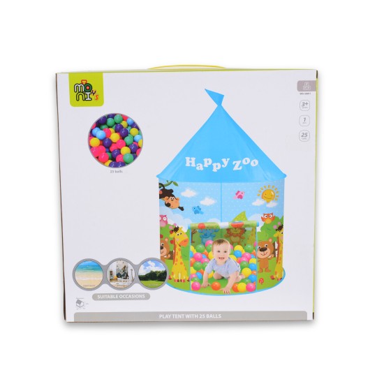 Yurt tent + 25 ocean balls 995-5001I Yurt tent + 25 ocean balls 995-5001I