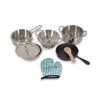 Stainless kitchen set 12pcs Lux E5