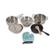 Stainless kitchen set 12pcs Lux E5 Stainless kitchen set 12pcs Lux E5