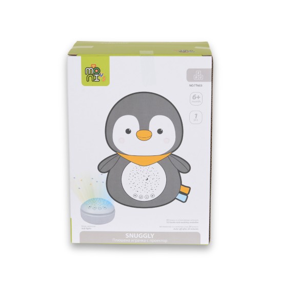 Night light and projector Snuggly Penguin