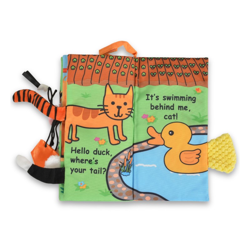 Soft book with tails Farm -  J8231