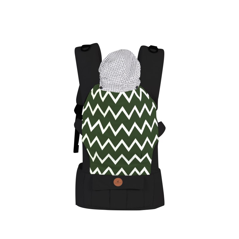 Ergonomic carrier Explorer dark green