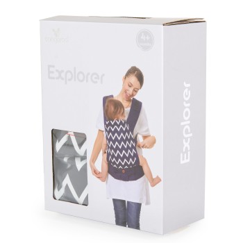 Ergonomic carrier Explorer black