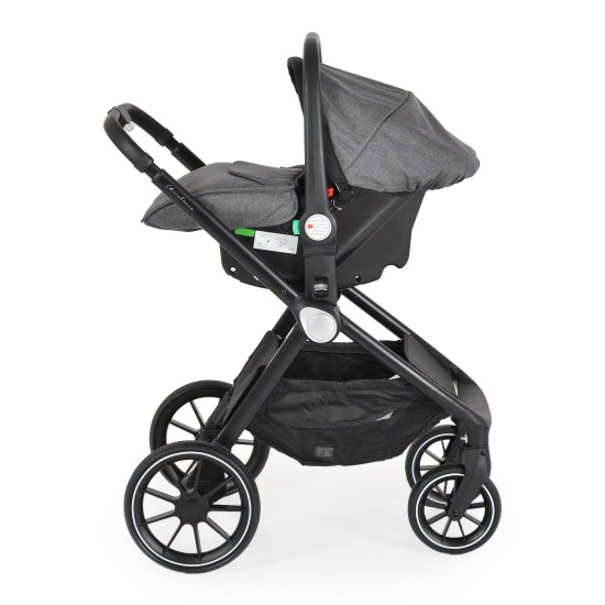 Christiano baby stroller 3 in 1 dark grey